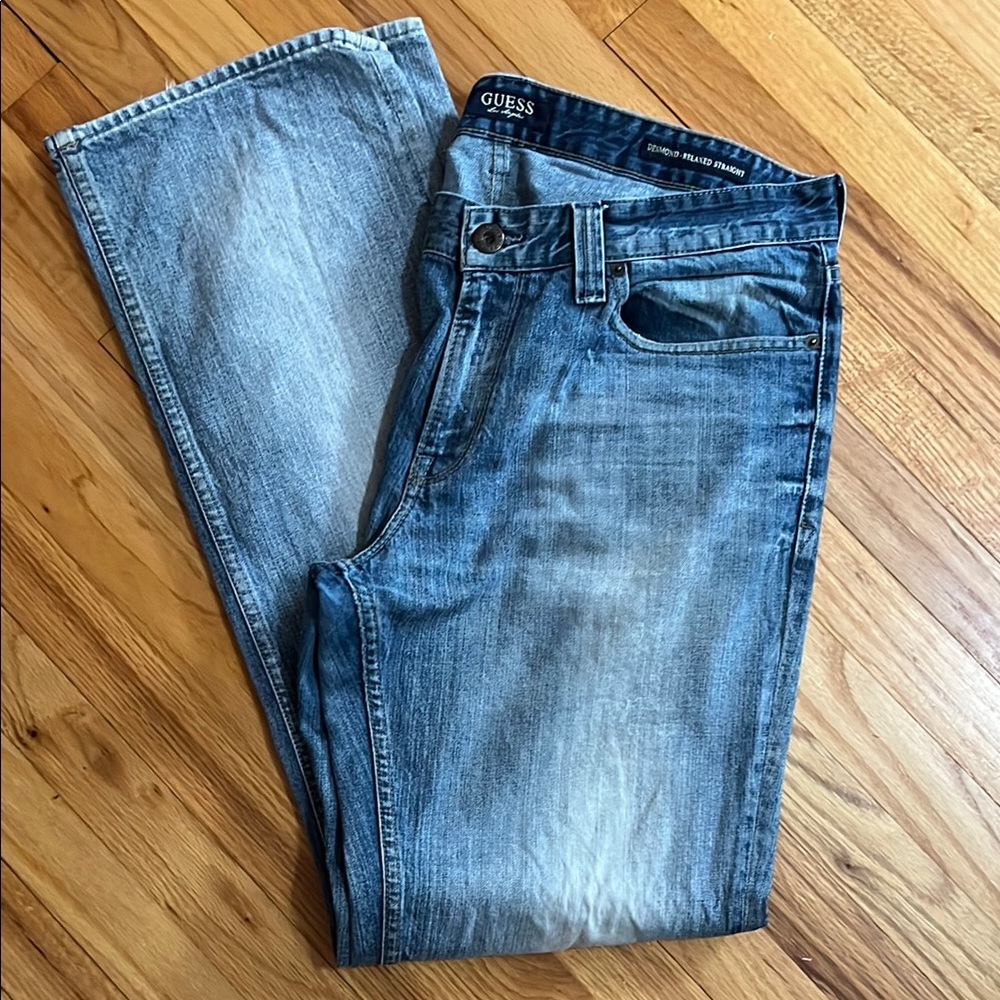 GUESS Men's Blue Jeans